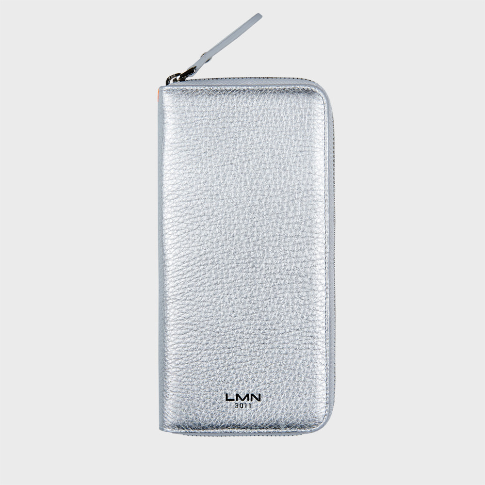 [NEW COLOR]SYMPHONY EMBO LARGE WALLET-SILVER