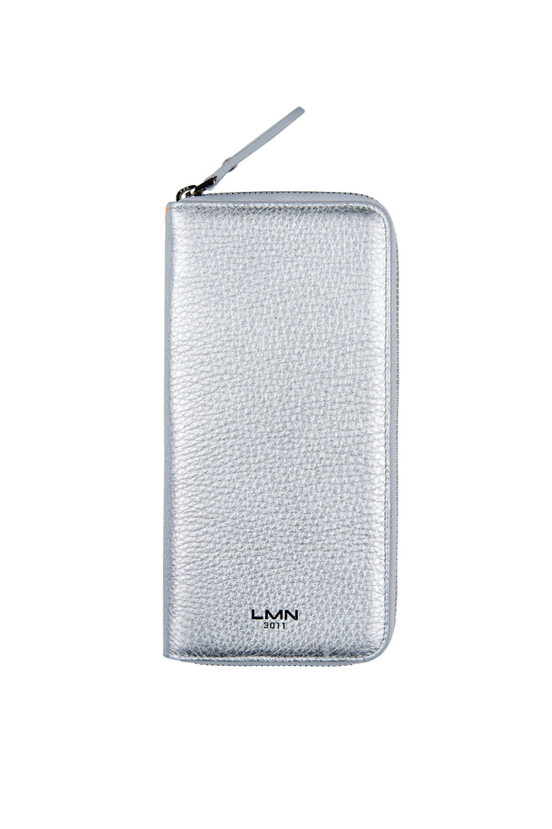 [NEW COLOR]SYMPHONY EMBO LARGE WALLET-SILVER